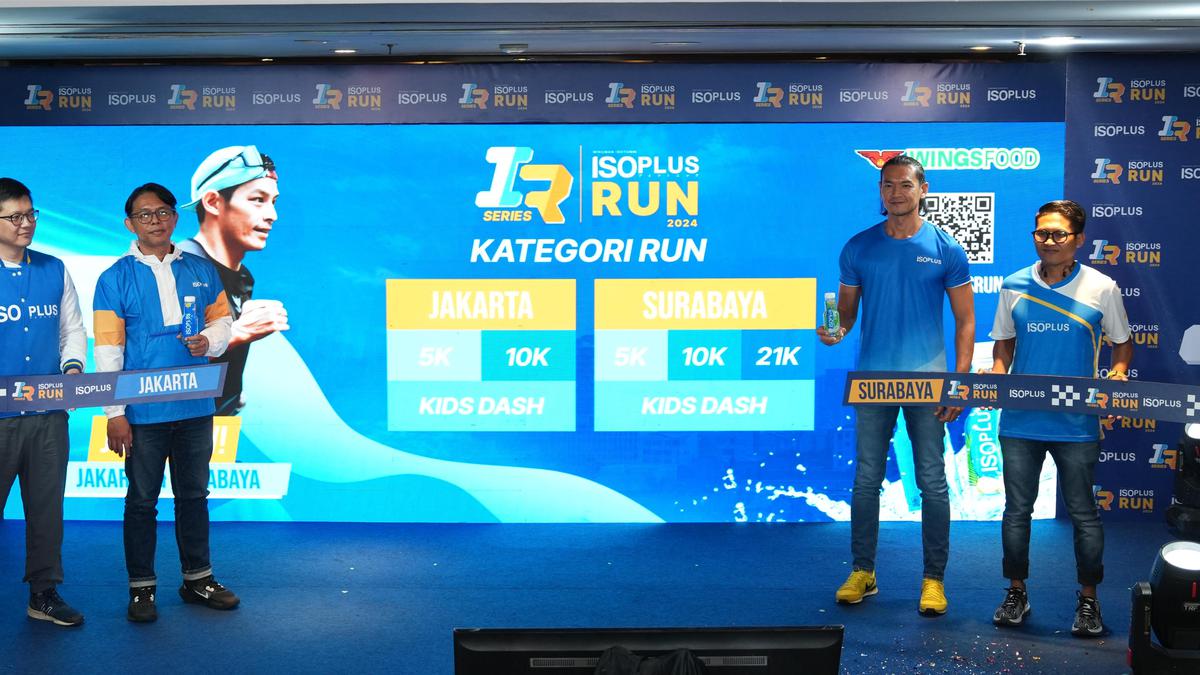 ISOPLUS Run Series 2024 Digelar di Jakarta dan Surabaya